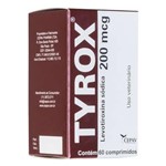 Ficha técnica e caractérísticas do produto Repositor Hormonal Tyrox 200 Mcg 60 Comprimidos Cepav