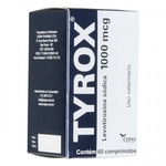 Ficha técnica e caractérísticas do produto Repositor Hormonal Tyrox 1000mcg 60 comprimidos