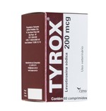 Ficha técnica e caractérísticas do produto Repositor Hormonal Tyrox Cepav 200mcg - 60 Comprimidos