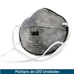 Ficha técnica e caractérísticas do produto Respirador para Pintura 3M 8713