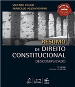Ficha técnica e caractérísticas do produto Resumo de Direito Constitucional - Descomplicado - 06 Ed - Metodo