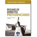 Ficha técnica e caractérísticas do produto Resumo de Direito Previdenciário