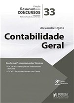 Ficha técnica e caractérísticas do produto Resumos para Concursos - Volume 33 - Contabilidade Geral - Juspodivm