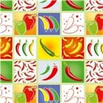 Ficha técnica e caractérísticas do produto Revestimento Auto Adesivo Peppers Multicolorido Rolo com 2m