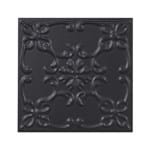 Revestimento Decorativo Cerâmica Artsy Floral Black 20,3x20,3cm Artens
