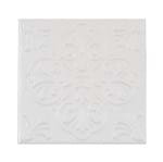 Ficha técnica e caractérísticas do produto Revestimento Decorativo Cerâmica Artsy Floral White 20,3x20,3cm Artens