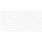 Revestimento para Parede Acetinado Borda Reta Mare White 42,4x86,5cm Ceral