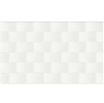 Ficha técnica e caractérísticas do produto Revestimento para Parede Brilhante Borda Arredondada Scaleno White 5243 33x57cm Embramaco