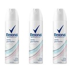 Ficha técnica e caractérísticas do produto Rexona Desodorante Aerosol Feminino se Perfume 90g - Kit com 03