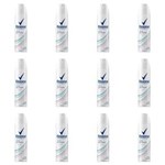 Ficha técnica e caractérísticas do produto Rexona Desodorante Aerosol Feminino se Perfume 90g - Kit com 12