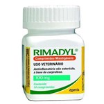 Ficha técnica e caractérísticas do produto Rimadyl 100 Mg Antinflamatorio 14 Comprimidos - Zoetis