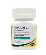 Ficha técnica e caractérísticas do produto Rimadyl 100mg Zoetis 14 Comp Mastigáveis Antinflamatório Cães