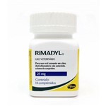 Ficha técnica e caractérísticas do produto Rimadyl 25 Mg Antinflamatorio 14 Comprimidos - Zoetis