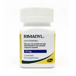 Ficha técnica e caractérísticas do produto Rimadyl 25 Mg Com 14 Comprimidos