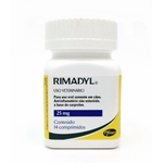 Ficha técnica e caractérísticas do produto Rimadyl 25mg Comprimidos Mastigáveis
