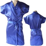 Robe Infantil Feminino Azul Marinho P