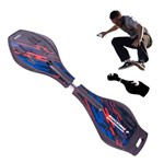 Ficha técnica e caractérísticas do produto Rocking Skateboard ABS/PC Abec-7 90 Kg Azul - 405700 - Belfix