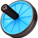 Ficha técnica e caractérísticas do produto Roda de Exercícios Abdominais Azul LS3160A Liveup Sports