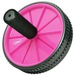 Ficha técnica e caractérísticas do produto Roda de Exercícios Exercise Wheels Rosa - LIVEUP LS3160R