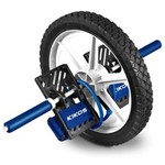 Ficha técnica e caractérísticas do produto Roda de Exercíco Core Kikos - Prata/ Azul