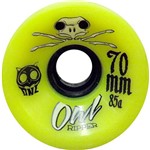 Ficha técnica e caractérísticas do produto Roda para Skate Ripper 70mm 85a Owl Sports - Amarelo