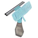 Ficha técnica e caractérísticas do produto Rodo Limpa Vidros Spray Borrifador Janelas Mágico - Mor - Azul Bebê