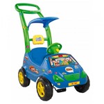 Ficha técnica e caractérísticas do produto Roller Baby Versátil Cebolinha Carrinho Azul Magic Toys MAT-1027
