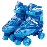 Ficha técnica e caractérísticas do produto Roller Skate Patins Ajustável Azul 30 a 33 Fênix - Fenix