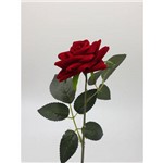 Ficha técnica e caractérísticas do produto Rosa Colombiana Aveludada Artificial Rosa Vermelha Decoração 10 Unidades