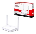 Ficha técnica e caractérísticas do produto Roteador Wi-Fi N 2 Antenas 300Mbps Mw301R - Mercusys