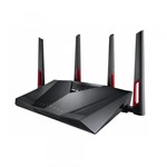 Ficha técnica e caractérísticas do produto Roteador Wireless - Asus Dual-Band AC3100 - Preto - RT-AC88U