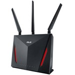 Roteador Wireless - Asus Dual-Band AC2900 - Preto - RT-AC86U