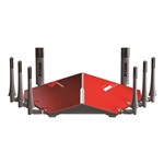 Ficha técnica e caractérísticas do produto Roteador Wireless Tri Band 5300Mbps Vermelho DIR-895L D-Link