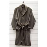 Roupão Adulto G Flannel Taupe – Corttex