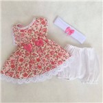 Ficha técnica e caractérísticas do produto Roupas Roupinhas Vestido para Boneca Baby Alive Rose Ateliê