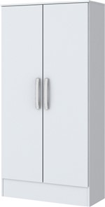 Ficha técnica e caractérísticas do produto Roupeiro Multiuso 1300mm 2 Portas Branco - Briz - Henn