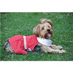 Ficha técnica e caractérísticas do produto Roupinha para Cães Meemo Fashion Fêmea Vermelho