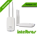 ROUTER WIRELESS INTELBRAS HOTSPOT 300 - N300 - 2 X ANTENAS DE 5DBI