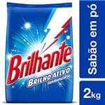 Ficha técnica e caractérísticas do produto Sabão em Pó Brilhante Brilho Ativo 2Kg, Brilhante, 2kg