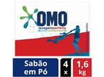 Ficha técnica e caractérísticas do produto Sabão em Pó Omo Lavagem Perfeita - 1,6kg 4 Unidades