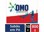 Ficha técnica e caractérísticas do produto Sabão em Pó Omo Lavagem Perfeita - 800g 10 Unidades