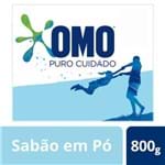 Ficha técnica e caractérísticas do produto Sabão em Pó Omo Puro Cuidado 800g DETERG PO OMO 800G-CX PURO CUIDADO