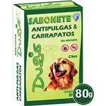 Ficha técnica e caractérísticas do produto Sabonete Anti Pulgas Sanol Dog 80g