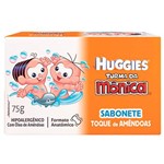 Ficha técnica e caractérísticas do produto Sabonete Barra Huggies Turma da Mônica com Toque de Amêndoas 75g