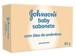 Ficha técnica e caractérísticas do produto Sabonete com Óleo com Amêndoas 80g - Johnson´s Baby