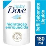 Ficha técnica e caractérísticas do produto Sabonete Dove Baby Hidratação Enriquecida Refil 180ml