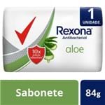 Ficha técnica e caractérísticas do produto Sabonete em Barra Antibacterial Aloe Rexona 84g