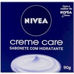 Ficha técnica e caractérísticas do produto Sabonete em Barra Nivea Creme Care 90g