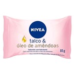 Ficha técnica e caractérísticas do produto Sabonete em Barra Nivea Hidratante Talco e Óleo de Amêndoas - 85g