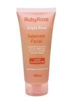 Ficha técnica e caractérísticas do produto Sabonete Facial Argila Rosa - Ruby Rose - HB-324